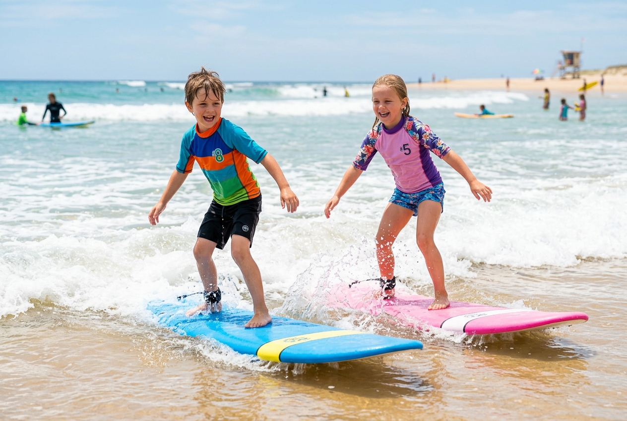 Under 15 Age Kids Surf Course